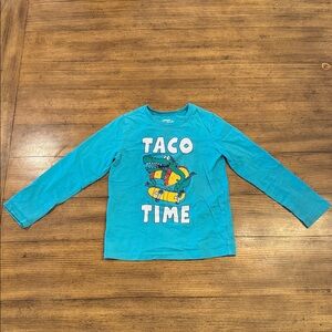 ☀️3 for $10☀️ OshKosh Taco Time Long Sleeve Shirt
